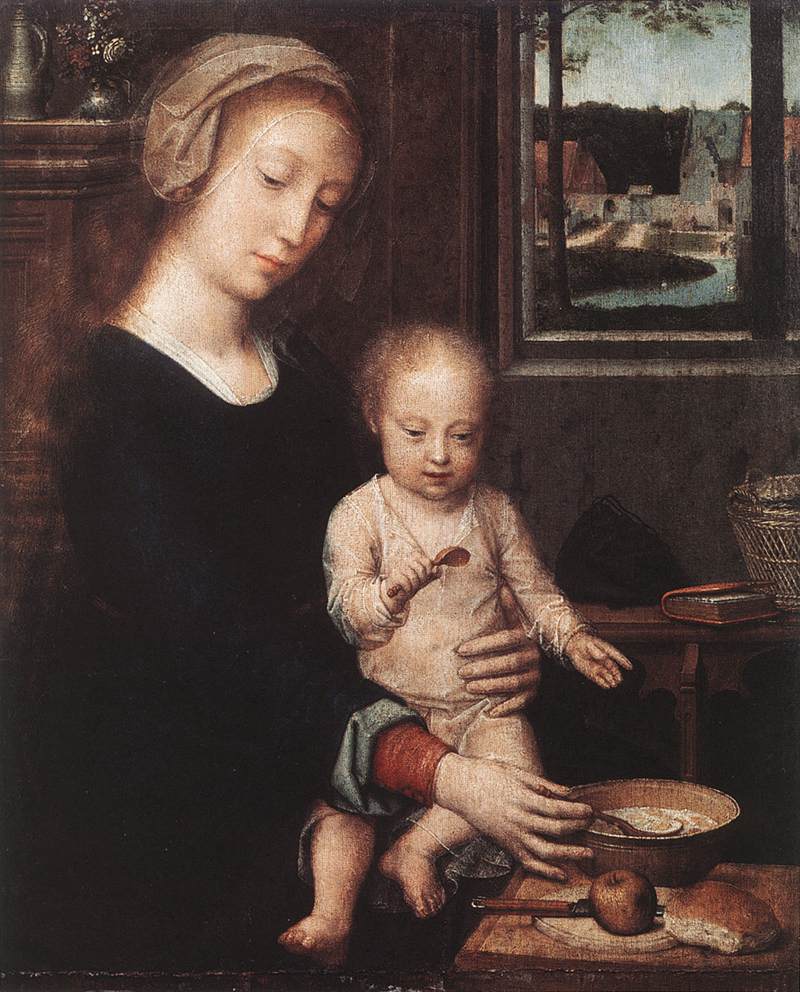 Madonna and Child with the Milk Soup dgw
